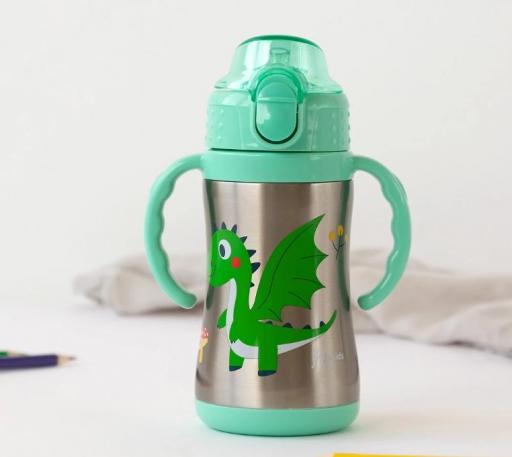Kiokids - Taza dragón acero inoxidable 5054 [1]