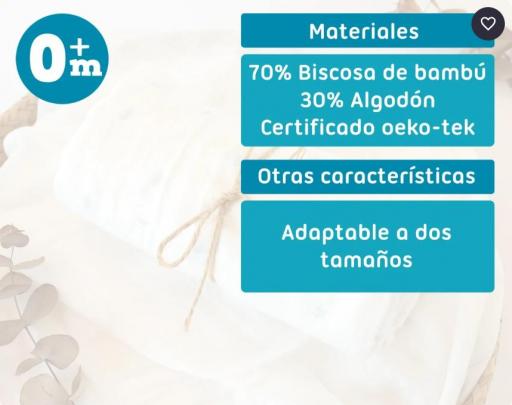 Kiokids - Muselina 120x120 bambú azul 5304 [3]