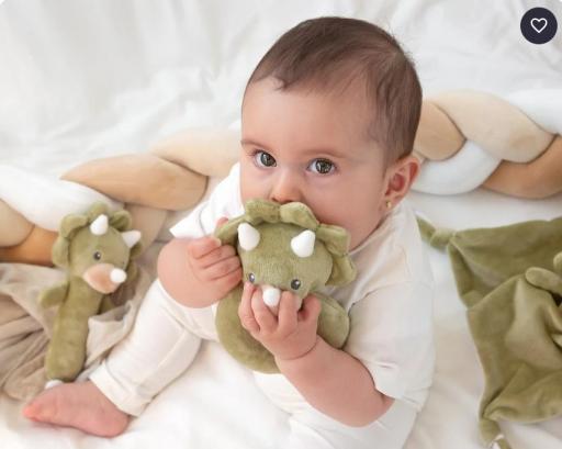 Kiokids - Sonajero peluche dinosaurios 5334 [1]