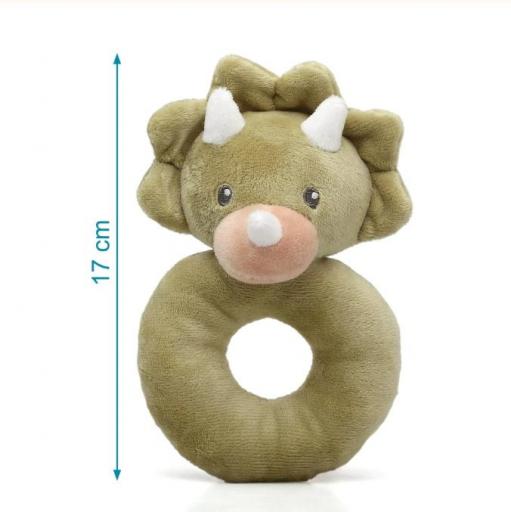 Kiokids - Sonajero peluche dinosaurios 5334 [2]