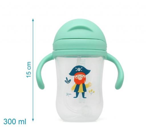 Kiokids - Taza aprendizaje step con asas verde 5402 [2]