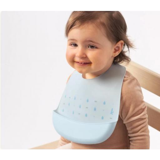 Kiokids - Babero silicona rosa 5413 5414 5415 [5]