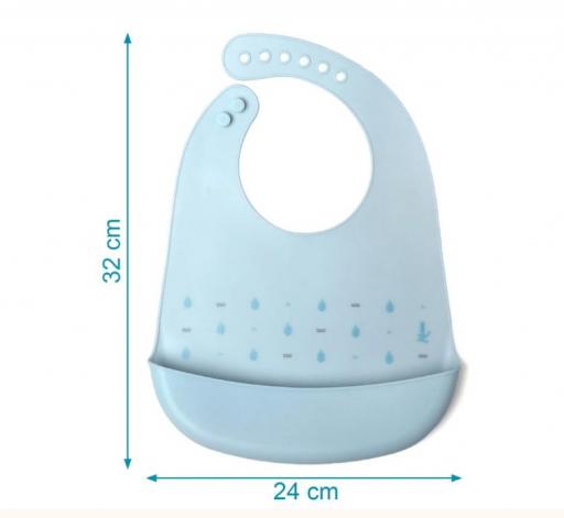 Kiokids - Babero silicon azul 5414 [2]
