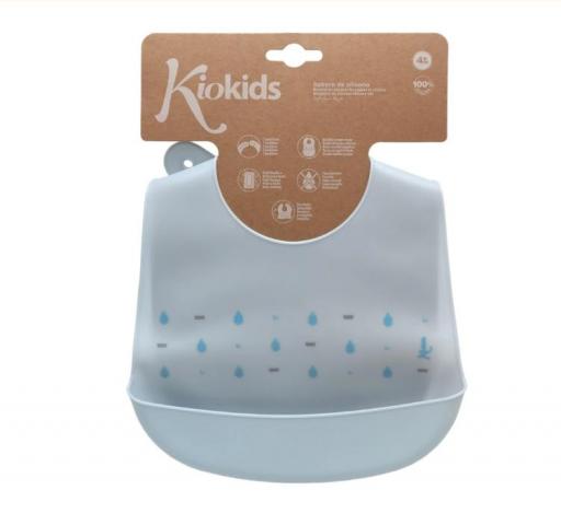 Kiokids - Babero silicon azul 5414 [3]