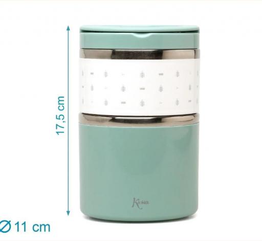 Kiokids - Termo papillero acero inoxidable salvia 5733 [2]