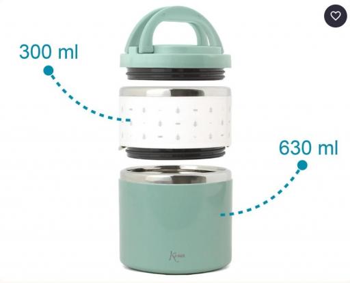 Kiokids - Termo papillero acero inoxidable salvia 5733 [3]