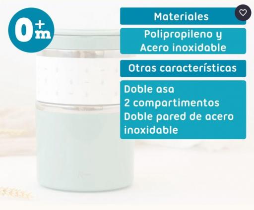 Kiokids - Termo papillero acero inoxidable salvia 5733 [4]