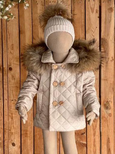 Valentina bebés - Chaquetón niño pelo natural Hada158 [0]