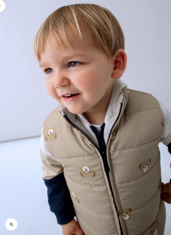 Mayoral - Chaleco reversible osos 2348