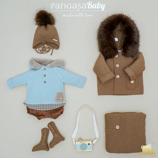 Pangasa - Traje jersei y pantalon corto pana y vichy  8310 [1]