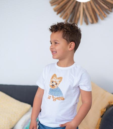 Mon Petit Bonbon -  Camiseta perrito Yorkshire 310