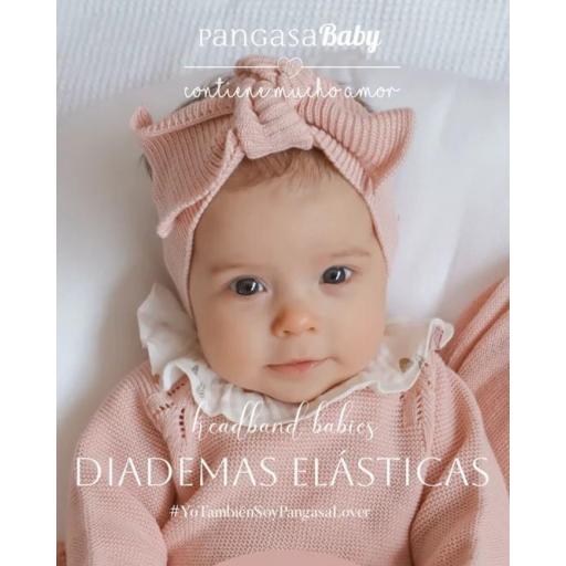 Pangasa - diadema lana bebé elastica con lazo 1445000 [0]