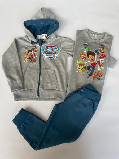 Licencias Kids Fashion - Chándal 3 piezas Paw Patrol 