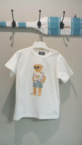 Mon Petit Bonbon - Camiseta oso hawaiano 359