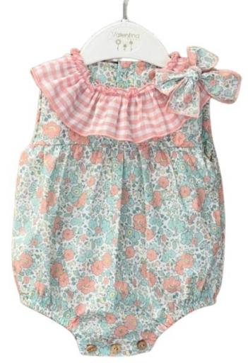 Valentina Bebés - Ranita Liberty orange LOVE60