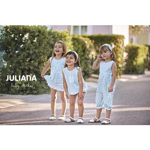Juliana - Vestido vichy bolsillos J7133 [0]