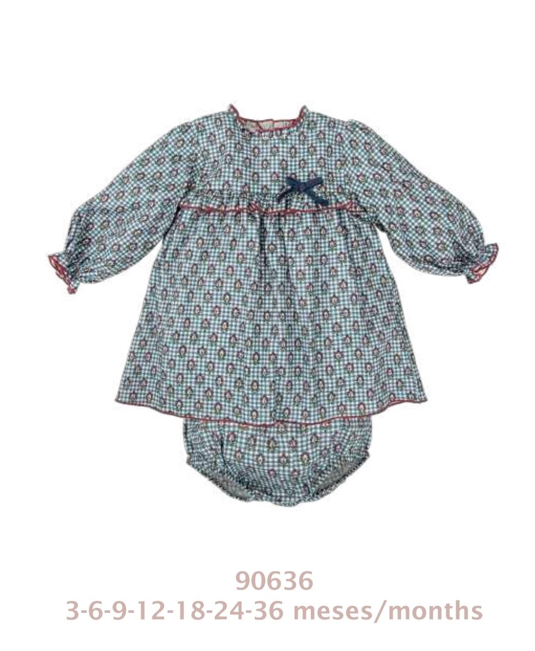 Babidu - Vestido niña estampado " Lluvia" 90636