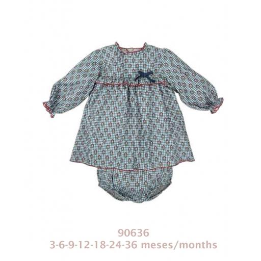 Babidu - Vestido niña estampado " Lluvia" 90636 [0]