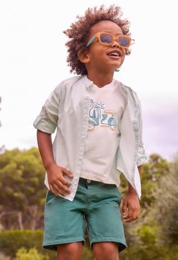 Mayoral - Bermuda con lino niño 3202