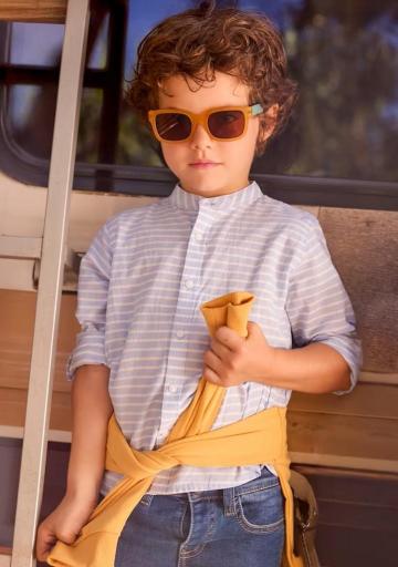 Mayoral - Camisa manga larga cuello mao niño 3121