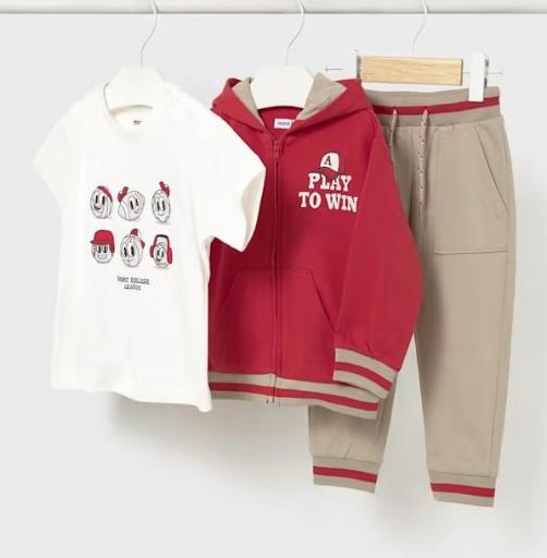 Mayoral - Chandal 3 piezas con camiseta bebé 1831