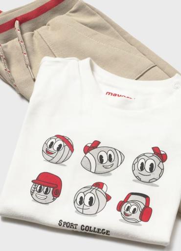 Mayoral - Chandal 3 piezas con camiseta bebé 1831 [3]