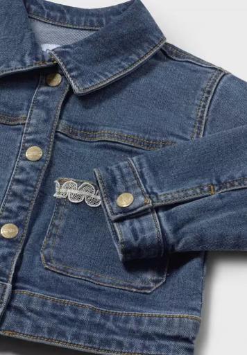 Mayoral - Chaqueta bebé tejano oscuro niña 1490 [4]