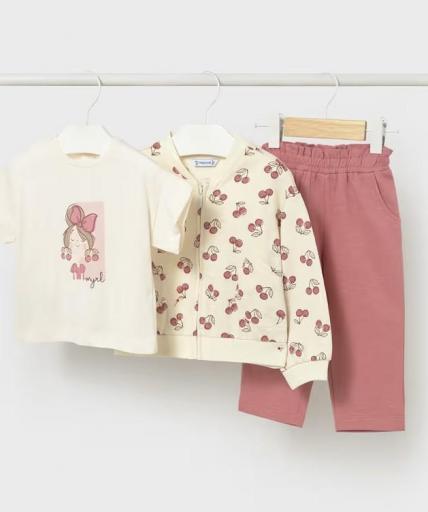 Mayoral - Chandal 3 piezas con sudadera estampada 1830 [1]