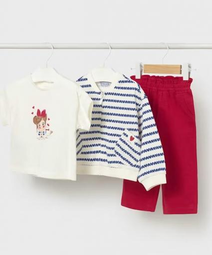 Mayoral - Chandal 3 piezas con sudadera estampada 1830 [3]