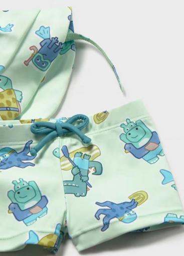 Mayoral - conjunto baño 3 piezas protección solar bebé 1617 [7]