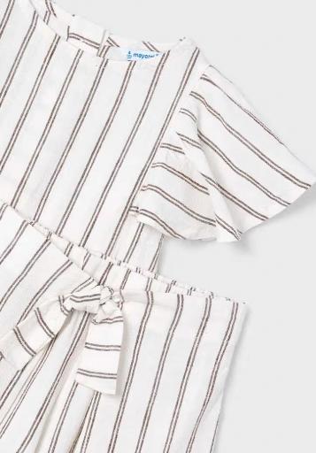 Mayoral - conjunto falda y blusa rayas niña 3949 [2]