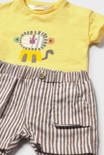 Mayoral - Conjunto pantalón corto y camiseta bebé 1284 [2]