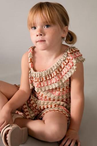 Mayoral - Conjunto pantalón corto y top niña 3225 [1]