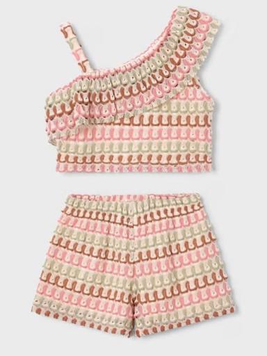 Mayoral - Conjunto pantalón corto y top niña 3225 [2]