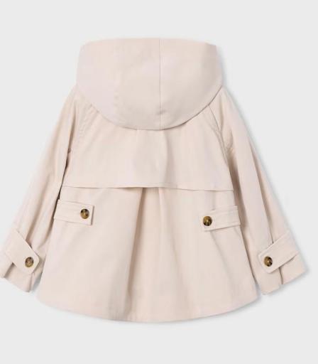 Mayoral - Cortavientos gabardina  niña beig 3458 [1]
