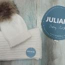 Juliana - Conjunto gorro y bufanda canalé J24712 [1]