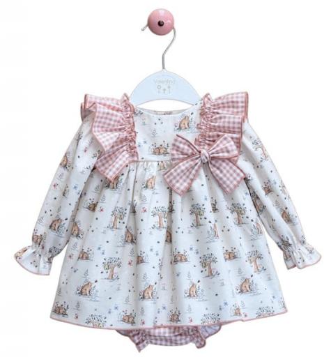 Valentina Bebés - Jesusito ositos colección Donatella pink HADA 46