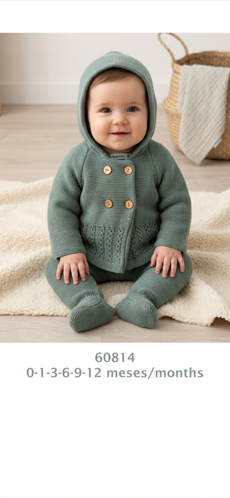 Babidu - San Francisco Bebe Verde Colección Natura 51814