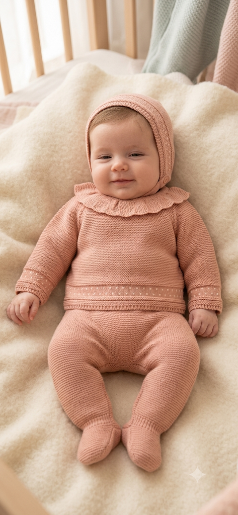 Babidu - Conjunto polaina bebé Colección Arboleda 50815