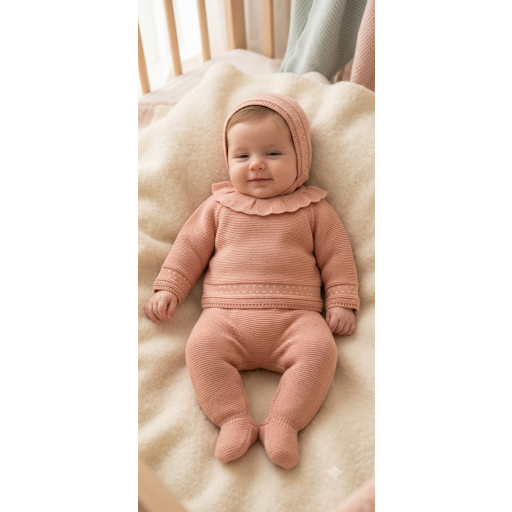 Babidu - Conjunto polaina  bebé Colección Arboleda 50815 