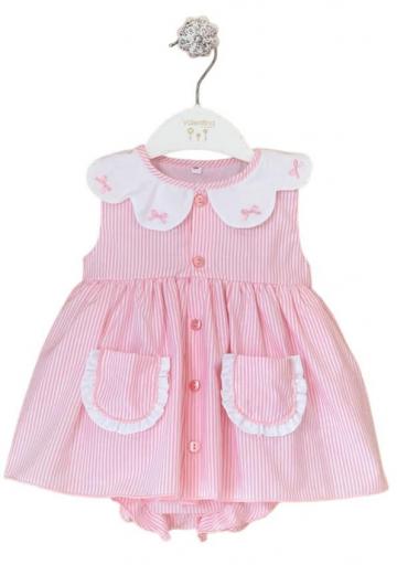 Valentina bebés - Jesusito estampado kate pink Nube46