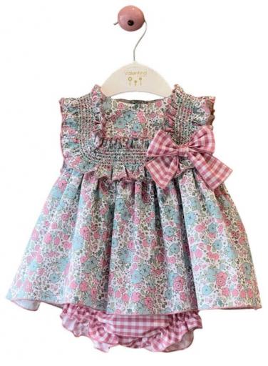 Valentina bebés - Jesusito estampado Emili Pink Nube46