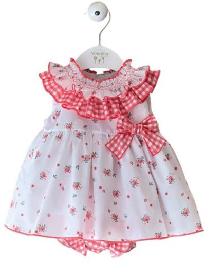 Valentina bebés - Jesusito estampado Colección Penélope pink Nube 57