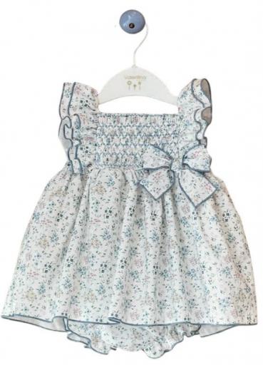 Valentina Bebés - Jesusito estampado azul Lady Moura Nube8