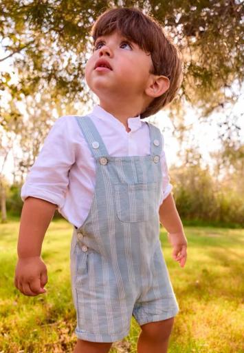 Mayoral - Peto de rayas corto bebé 1658 [0]