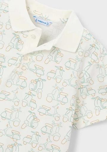 Mayoral - Polo estampado vespas niño 3104 [2]