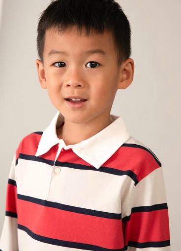 Mayoral - Polo manga larga rayas niño [1]