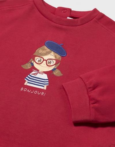 Mayoral - Sudadera bebé rojo 1495 [1]
