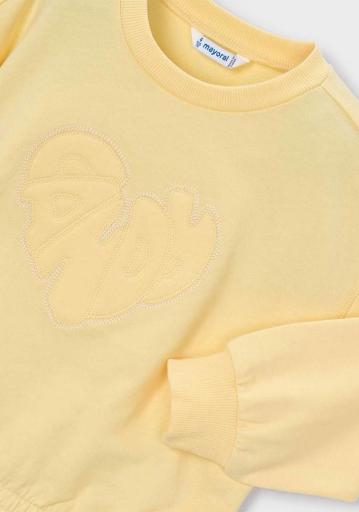 Mayoral - sudadera con letras bordadas niña 3449 [5]
