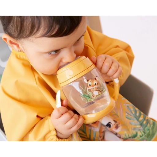 Kiokids - Taza aprendizaje step 330ml con asas conejo lavanda 5370 6336 6339 [4]